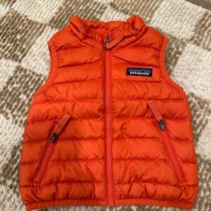 Patagonia Vibrant Orange Quilted Vest